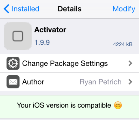 插件Activator兼容iOS 9.3.3嗎？ 