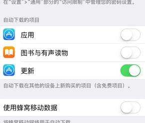 iPhone如何關閉App Store自動更新2