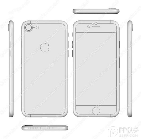 iPhone7/Plus設計圖曝光 耳機接口真的沒了