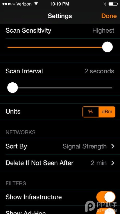 iOS9越獄插件WiFi Explorer：強大的wifi掃描工具 