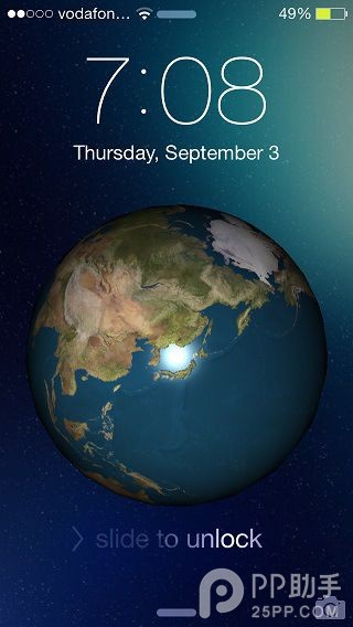 iOS9越獄鎖屏插件把地球裝在iPhone上 