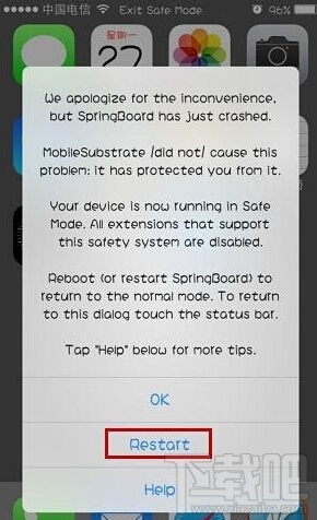 iPhone6進入安全模式方法教程 