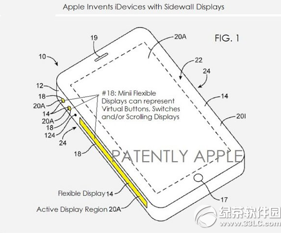 iPhone7或將配備側面顯示屏是真的嗎？2