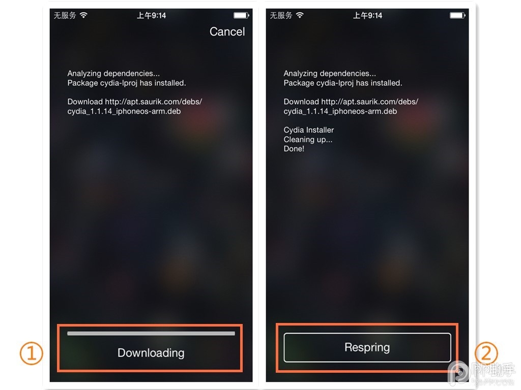 已iOS8完美越獄設備安裝/更新Cydia教程