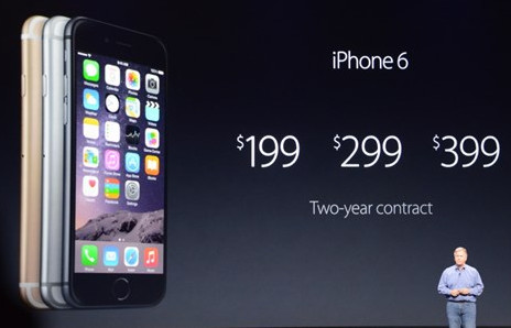 9.12可以開始預定iPhone 6和iPhone 6 Plus 
