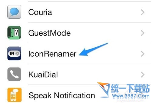 iPhone6怎麼修改圖標名字？