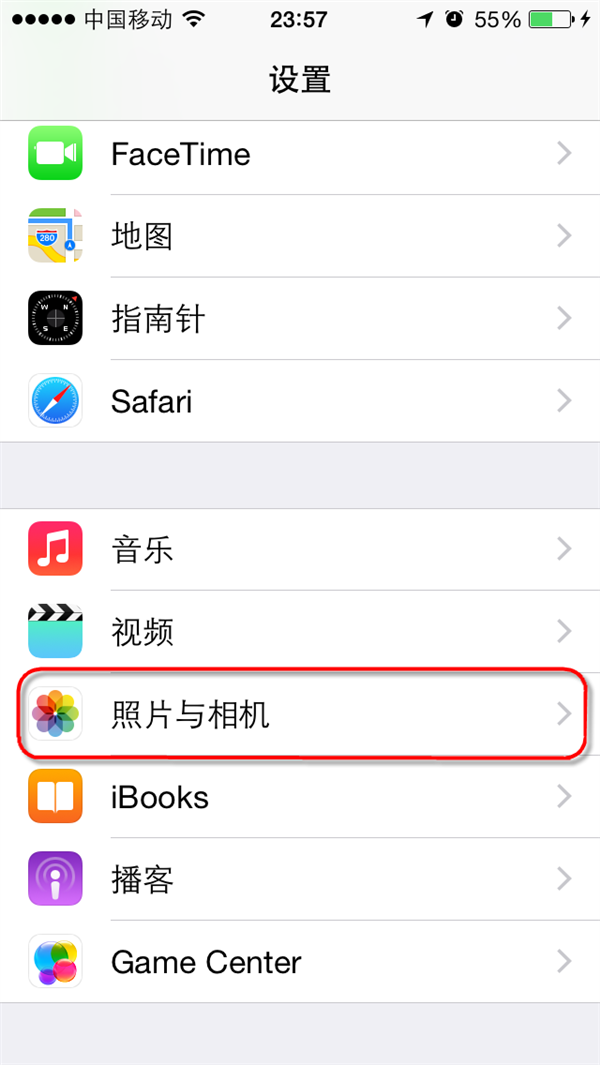 iOS8如何讓相機拍攝時顯示網格線 