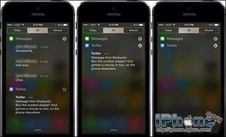 iOS7通知中心推送消息隱藏方法  