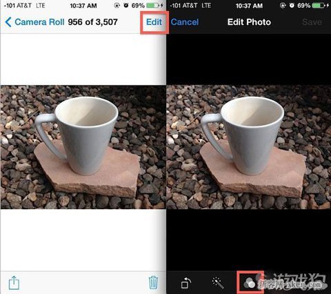 iphone讓彩色照片變黑白的簡單快速方法_新客網