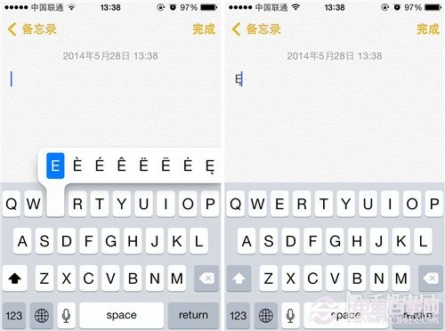 iPhone怎麼打特殊符號？iPhone5s打出特殊字母符號方法