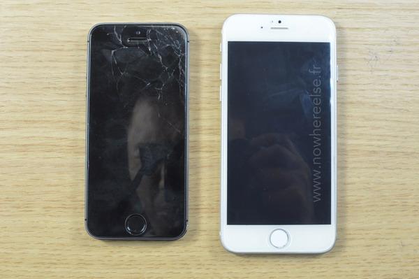 iPhone 6機模多角度對比前代 