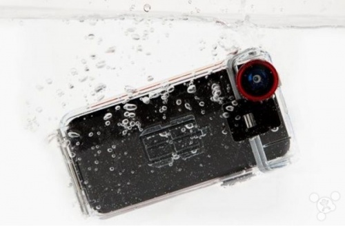 iPhone一秒變防水相機 