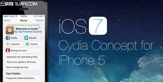 蘋果ios7越獄後還原設置抹去系統後Cydia閃退解決方法[圖]圖片1