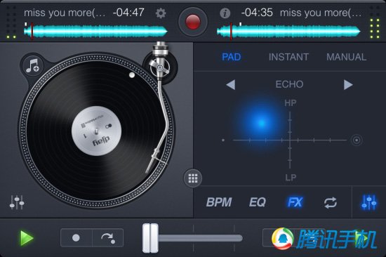 iOS頂級DJ混音打碟應用djay 2 一起來搖擺