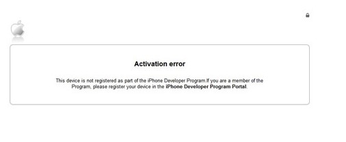 ios7激活出錯解決方法   