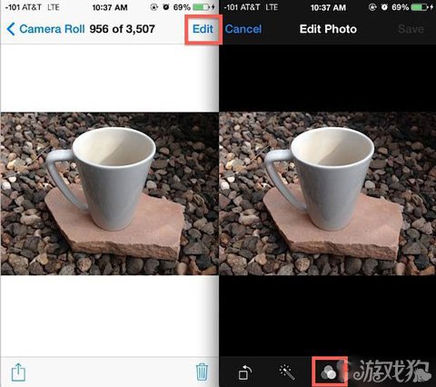 iOS過濾器教程：將iPhone彩色照片換成黑白照3