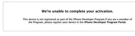 iPhone升級到iOS7報錯We’re unable ... activeation 