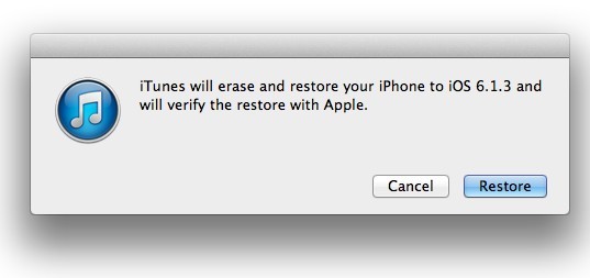 iOS 7如何降至iOS6 iOS7測試版恢復到iOS6教程