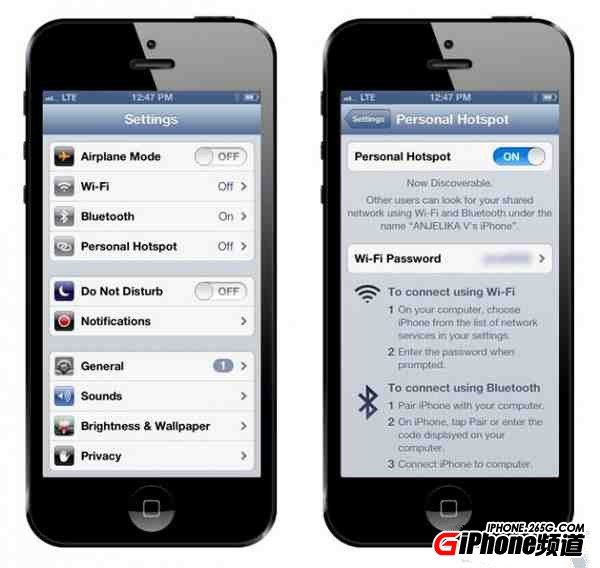 iOS7怎麼共享熱點 