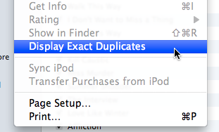 iTunes中更精確地顯示重復歌曲 