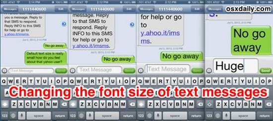 如何改變iPhone上的字體大小 