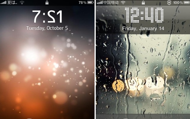 iphone更換鎖屏時間字體傻瓜一鍵式 