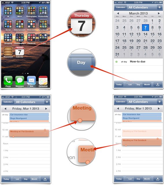 小技巧：在iPhone或iPad上快速修改會議時間