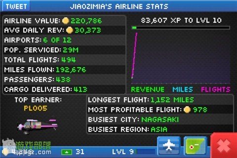 Pocket Planes《口袋飛機》新手入門手冊(iphone版)