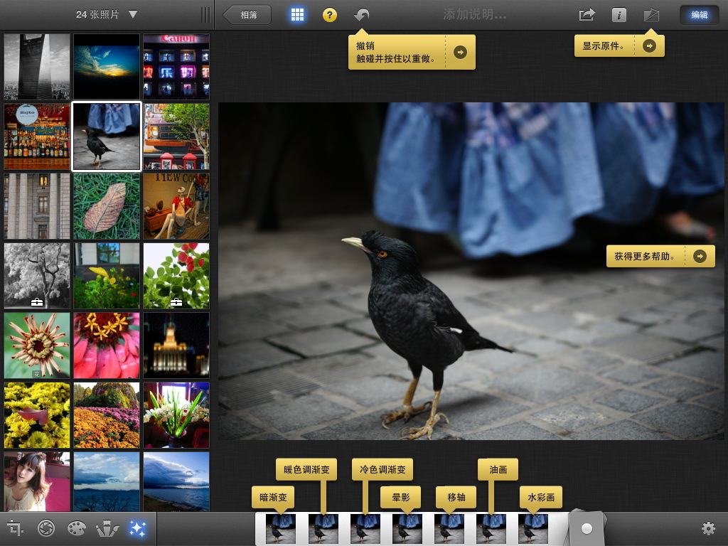 觸控更方便 蘋果iOS版iPhoto軟件評測